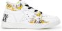 Versace Jeans Couture Witte Barokprint Hoge Sneakers White Heren - Thumbnail 1