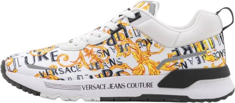 Versace Jeans Couture Barocco Print Nylon Sneakers voor Heren Multicolor Heren