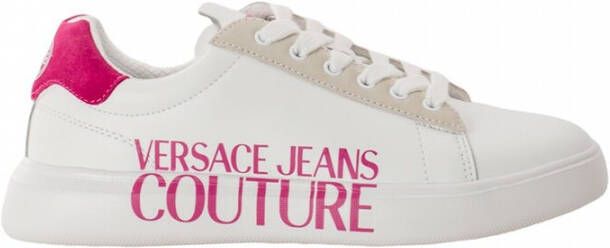 Versace Jeans Couture Sneakers with logo Wit Dames