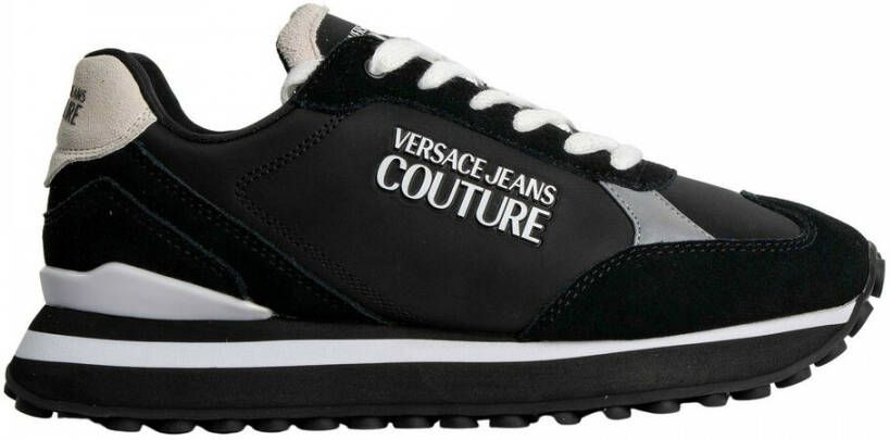 Versace Jeans Couture Fondo Spyke Heren Sneakers Zwart Wit - Schoenen.nl