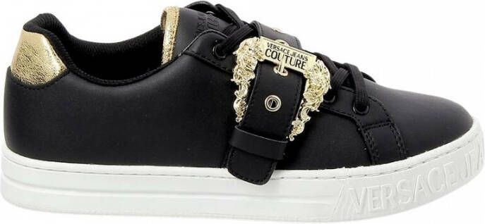 Versace Jeans Couture Shoes Sneakers 73Va3Skl Zp013 899 Black Zwart - Foto 11