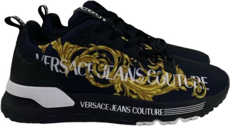Versace Jeans Couture Logo Space Couture Sneakers Black Heren