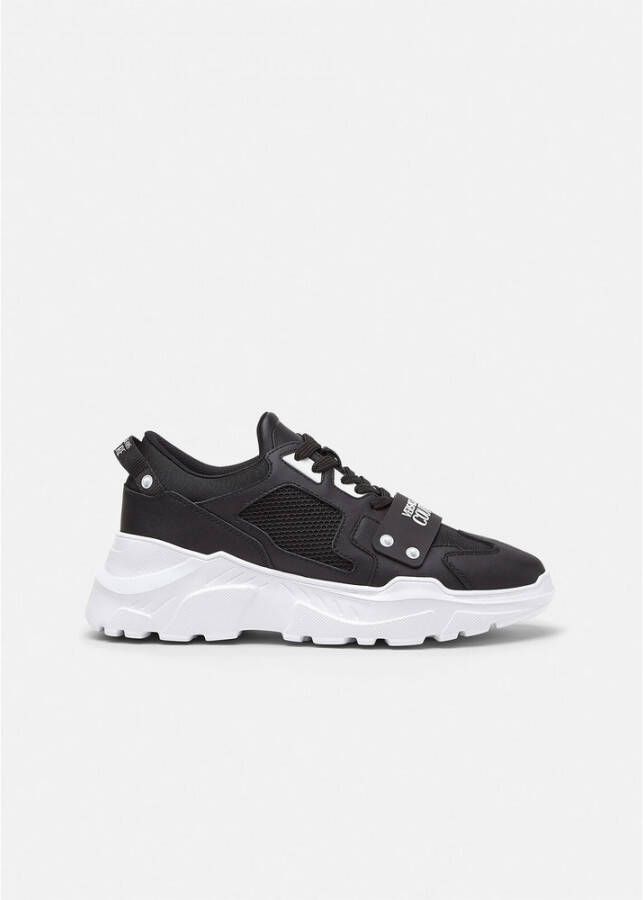 Versace Jeans Fondo Speedtrack Lage sneakers Leren Sneaker Heren Wit - Foto 6