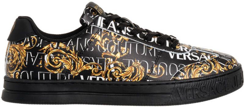 Versace Jeans Couture Logo Couture All Over Sneakers White Heren