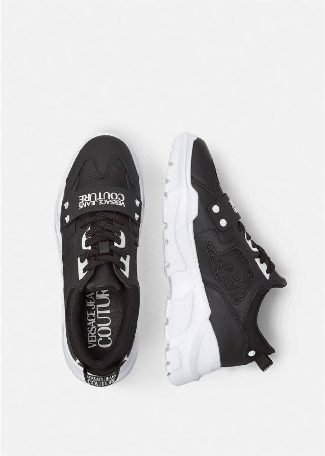 Versace Jeans Fondo Speedtrack Lage sneakers Leren Sneaker Heren Wit - Foto 7