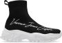 Versace Jeans Couture Zwarte Sneakers voor Vrouwen Aw24 Black Dames - Thumbnail 1