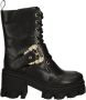 Versace Jeans Couture Zwarte Enkellaarzen voor Vrouwen Black Dames - Thumbnail 7