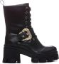 Versace Jeans Couture Sophie Zwarte Dameslaarzen Zwart Dames - Thumbnail 1