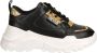 Versace Jeans Couture Zwarte Sneakers voor Vrouwen Aw24 Black Dames - Thumbnail 12
