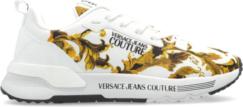 Versace Jeans Couture Sportschoenen met barokprint