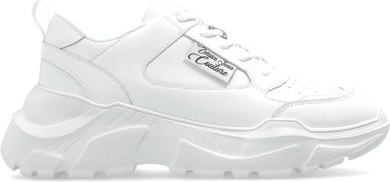 Versace Jeans Couture Witte Sneakers voor een stijlvolle look