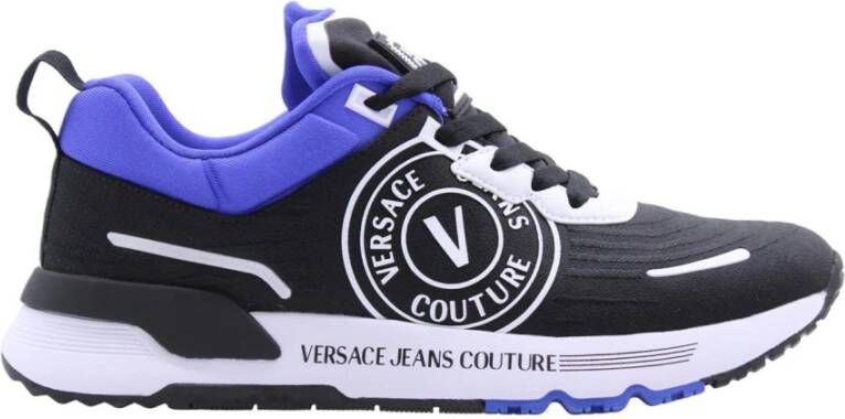 Versace Jeans Couture Stijlvolle RIK Sneaker voor Mannen Black Heren