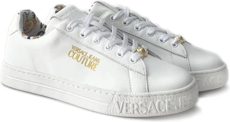Versace Jeans Couture Stijlvolle Sneakers White Dames
