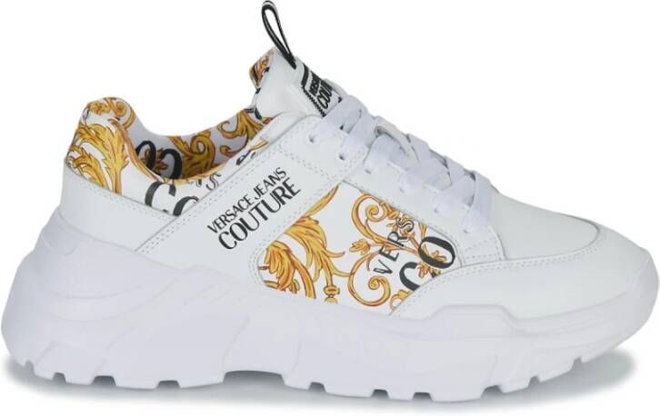 Versace Jeans Couture Speedtrack Logo Couture White Sneaker Wit Heren - Foto 4
