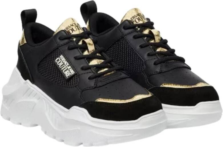 Versace Jeans Couture Versace Speedtrack Sneakers Zwart 74Va3Sc2 Zp230 G89 Zwart Dames