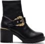 Versace Jeans Couture Vrouwenschoenen Ankle Boots 73Va3S92 Zs355 899 Black Zwart Dames - Thumbnail 3