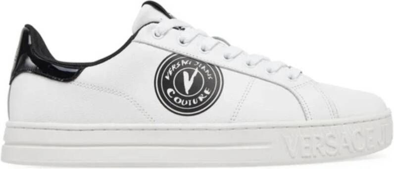 Versace Jeans Couture Witte Court Sneakers SK1