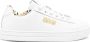 Versace Witte Leren Sneakers met Gouden Logo White Dames - Thumbnail 1