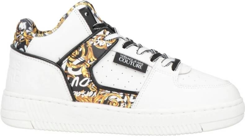 Versace Jeans Couture Witte lage sneakers