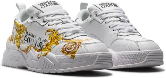 Versace Jeans Couture Women Shoes Sneakers 74Va3Sf4 Zp232 G03 Wit Dames
