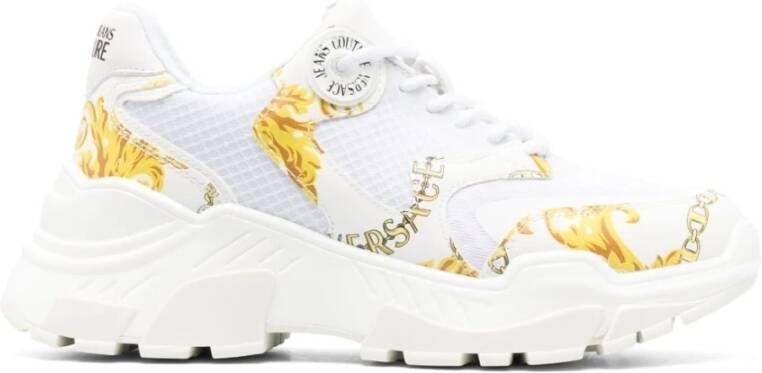 Versace Jeans Couture Witte Sneakers CV Collectie Wit Dames