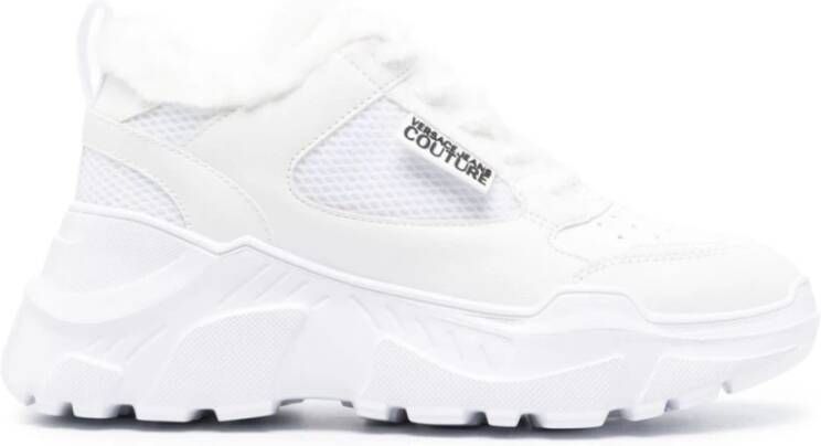 Versace Jeans Couture Witte Sneakers CV Collectie White Dames