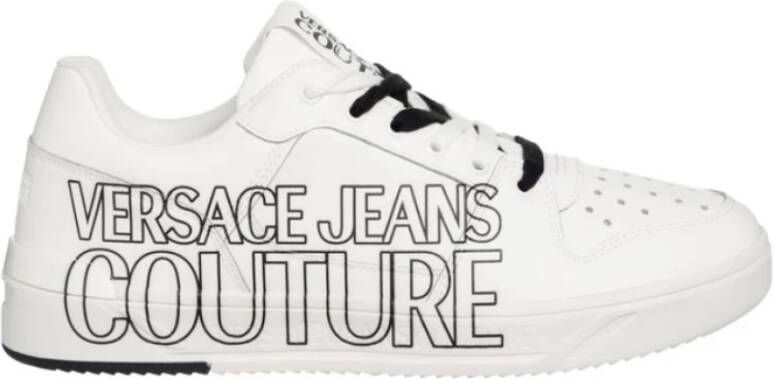 Versace Jeans Couture Stijlvolle Sneakers voor Heren White Heren