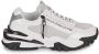 Versace Jeans Couture Witte Sneakers met Print en Mesh Panelen White Heren - Thumbnail 2