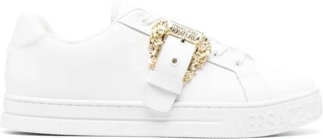 Versace Jeans Couture Witte Sneakers voor Dames White Dames