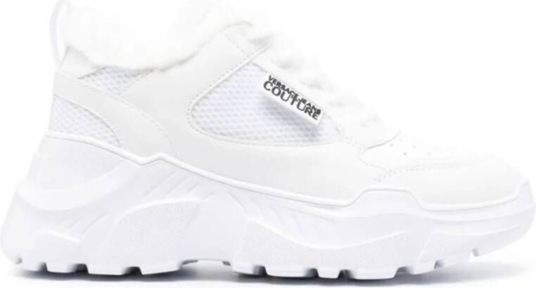 Versace Jeans Couture Witte Sneakers voor Vrouwen White Dames
