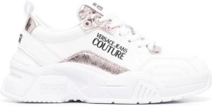 Versace Jeans Couture Women Shoes Sneakers White Ss23 Wit Dames