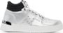 Versace Jeans Couture Zilveren Hoge Sneakers - Thumbnail 1