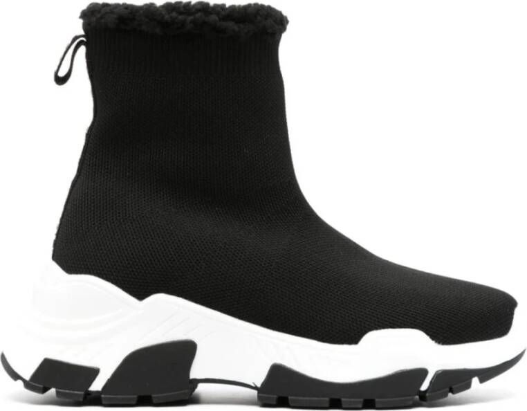 Versace Jeans Couture Zwarte Berry Sneakers voor Vrouwen Black Dames