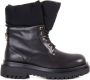 Versace Jeans Couture Zwarte Eco Leren Laarzen voor Vrouwen Black Dames - Thumbnail 6