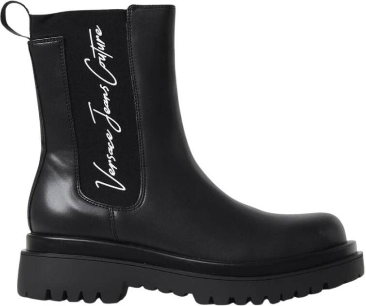 Versace Jeans Couture Drew Dis. 51 Pu+Elastic Schoenen Black Dames