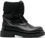 Versace Jeans Couture Zwarte Eco Leren Laarzen voor Vrouwen Black Dames - Thumbnail 1