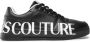 Versace Jeans Couture Zwarte Leren Sneakers Black - Thumbnail 2