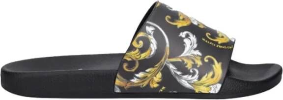Versace Jeans Couture Versace Couture Heren Slippers Zwart 78YA3SQ4-ZS365 G89