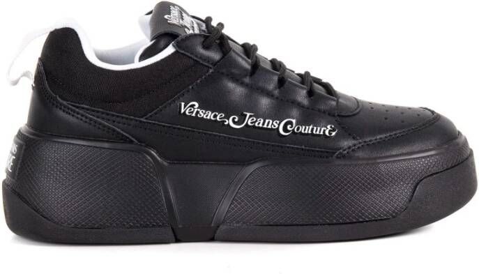 Versace Jeans Couture Zwarte Sneakers Black Dames