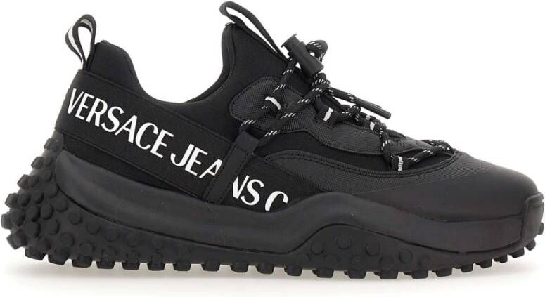 Versace Jeans Couture Zwarte Sneakers Black Heren