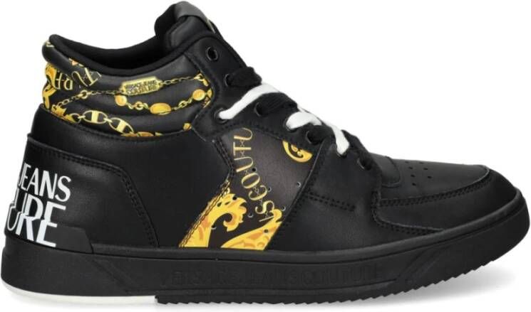 Versace Jeans Couture Zwarte Sneakers voor Mannen Aw24 Black Heren - Foto 3