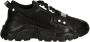 Versace Jeans Couture Lage profiel sneakers voor heren met gladde graaninzetten Black Heren - Thumbnail 2