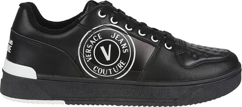 Versace Jeans Couture Zwarte Starlight SJ1 Sneakers Black Heren