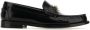 Versace Leren instapper met Medusa-plaquette Black Dames - Thumbnail 6