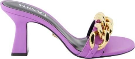Versace Hoge hiel sandalen Paars Dames
