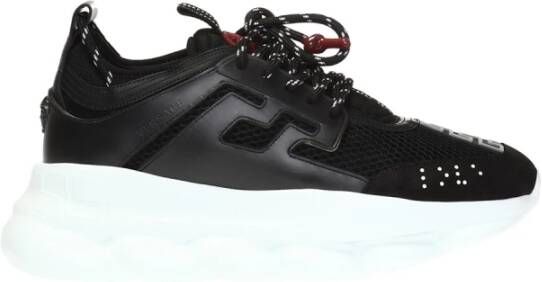 Versace Chain Reaction Sneakers Zwart Unisex