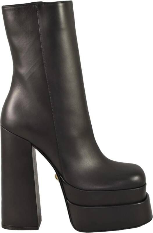 Versace Laarzen met hakken Zwart Dames
