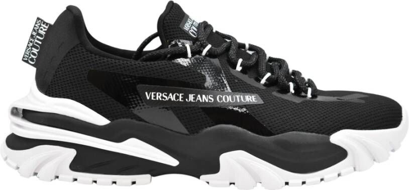 Versace Laced Shoes Black Heren
