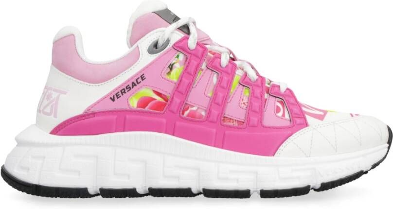 Versace Lage sneakers met Orchid print