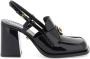 Versace Lakleren Pumps Loafers met Medusa Hardware Black Dames - Thumbnail 5